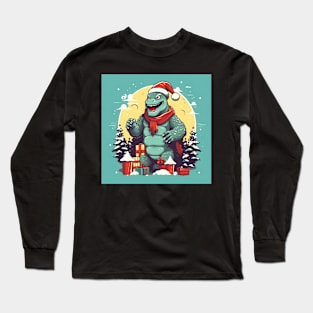 Godzilla Minus One Christmas Long Sleeve T-Shirt